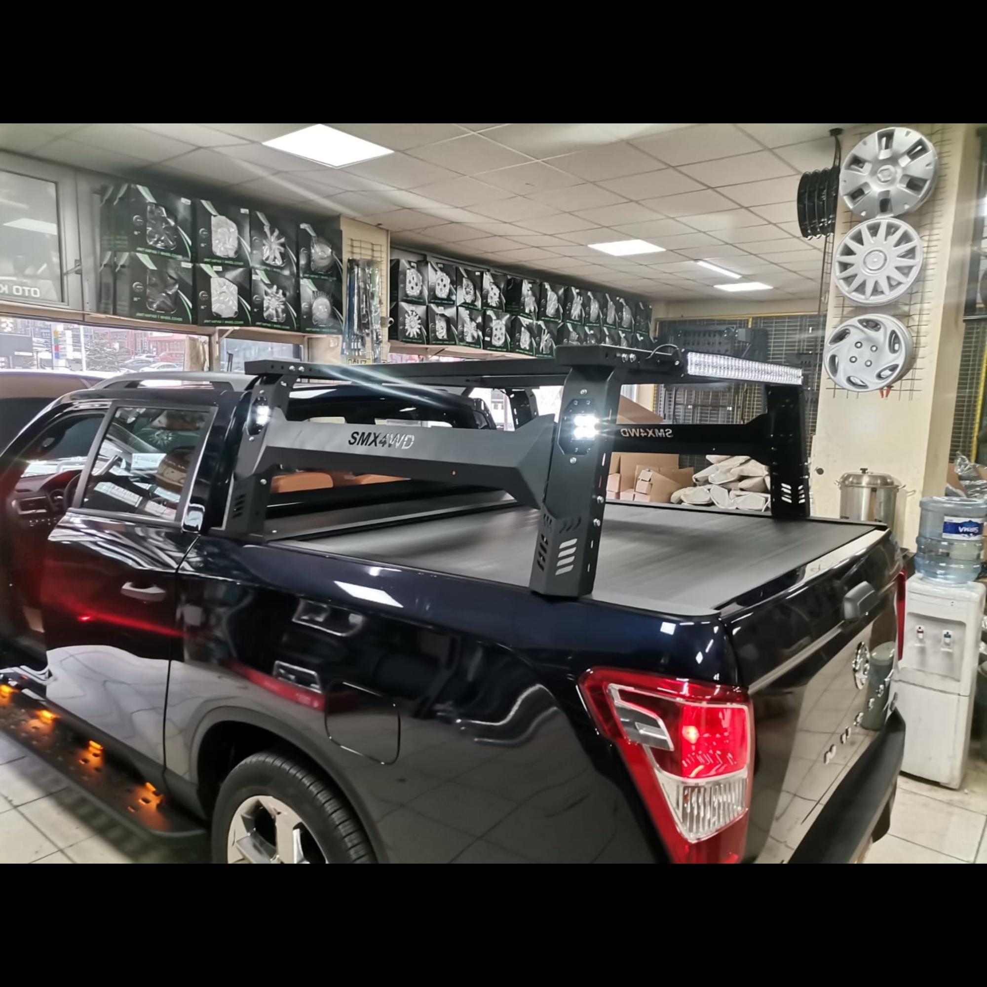 MERCEDES X-CLASS ÇADIRALTI ROLLBAR – ÜST PLATFORMLU, KAMP UYUMLU MODEL